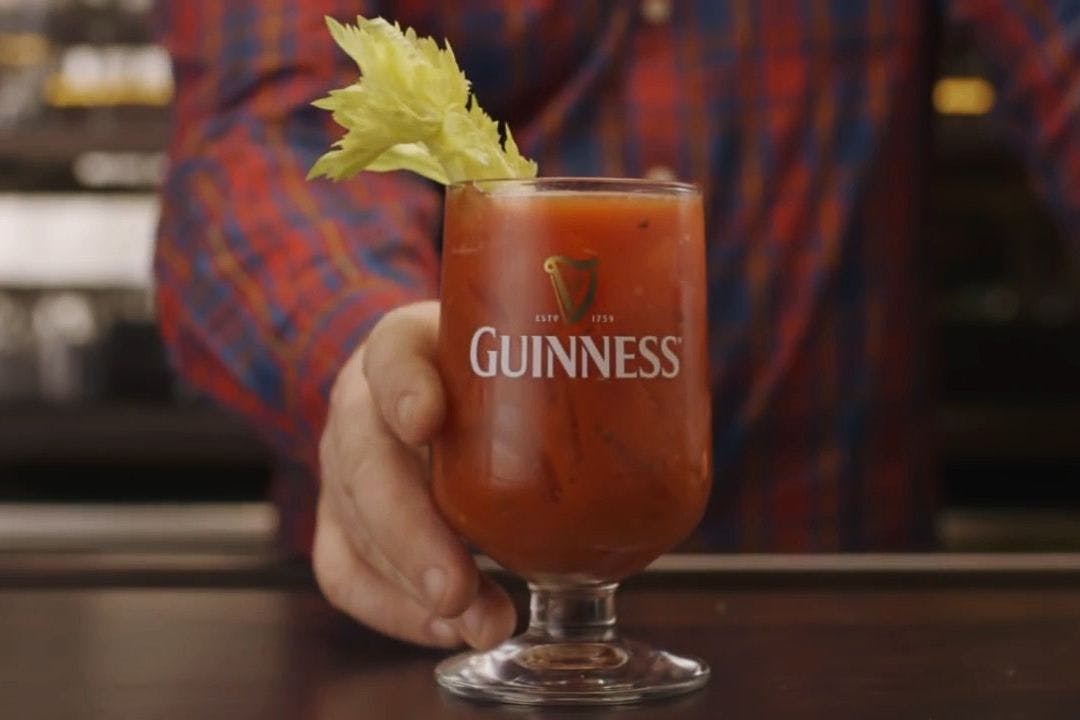Guinness bloody mary cocktail