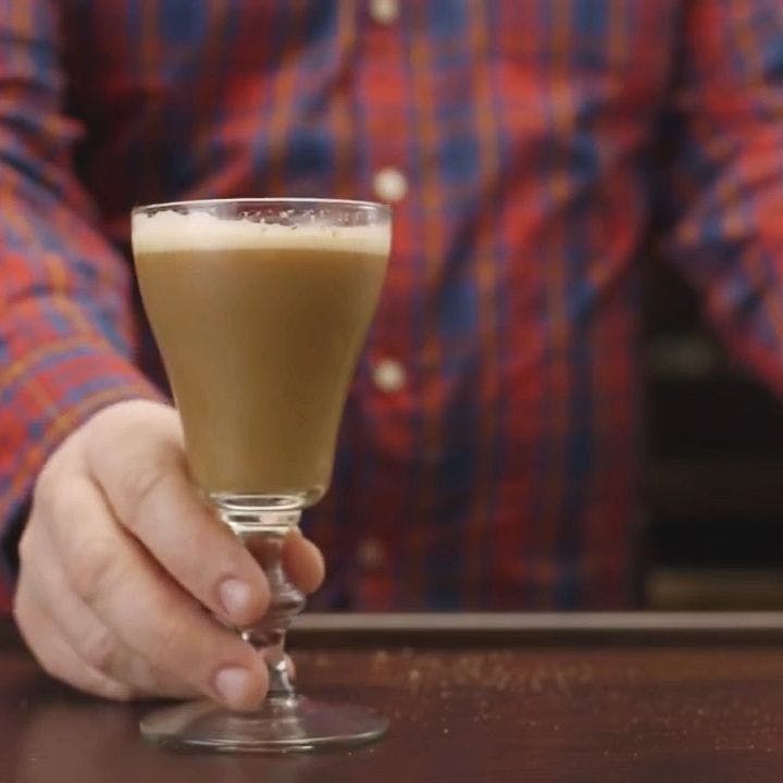 St James Flip cocktail