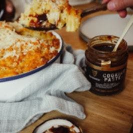 Guinness mac and cheese with Guinness cooking paste